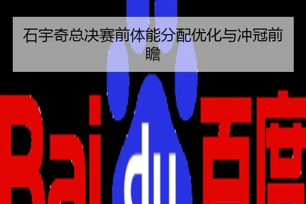 石宇奇总决赛前体能分配优化与冲冠前瞻